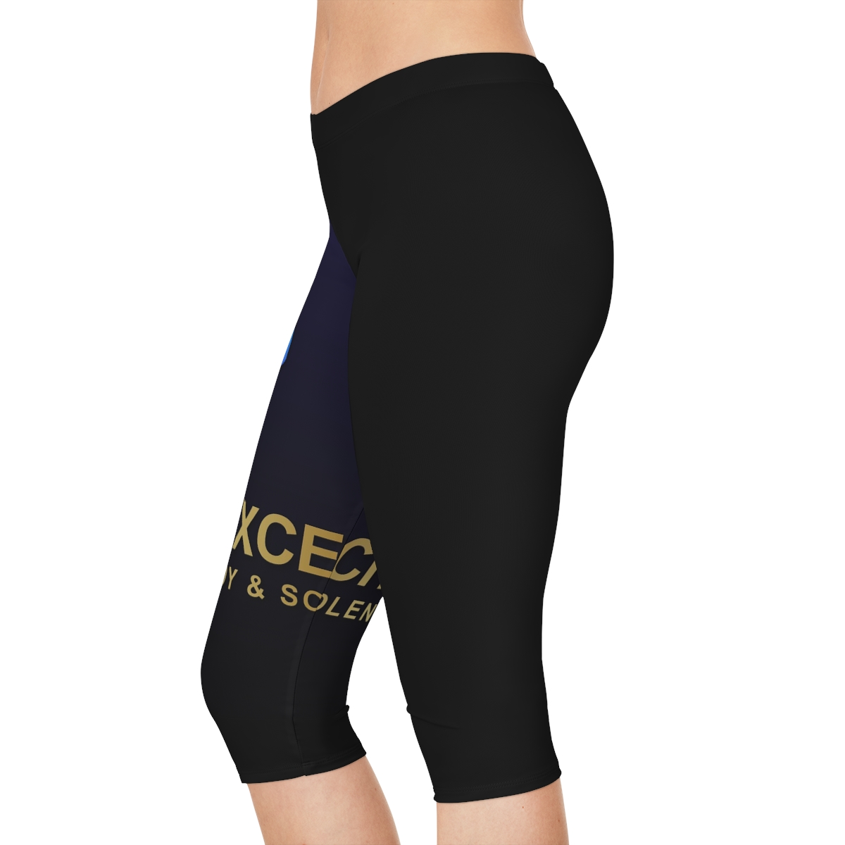 Women's Capri Leggings (AOP) - Image 12